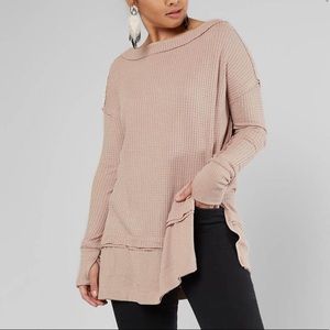 We The Free waffle tunic